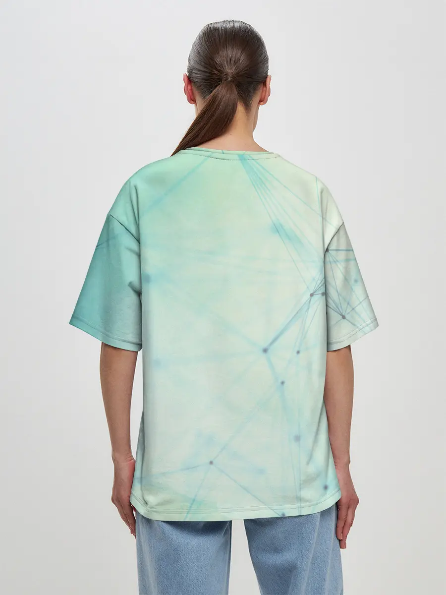 Женская футболка оверсайз / Корги