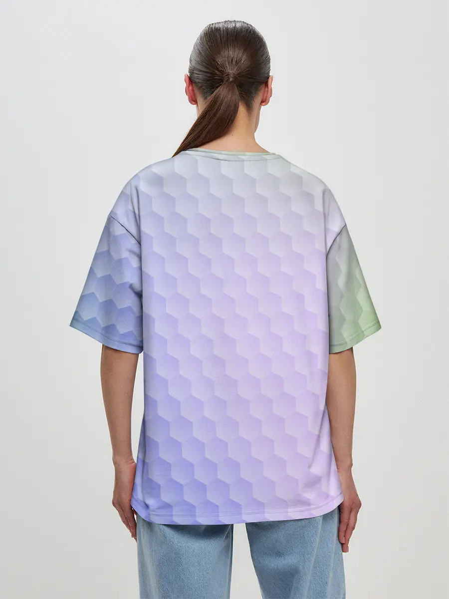 Женская футболка оверсайз / TOYOTA | ТОЕТА