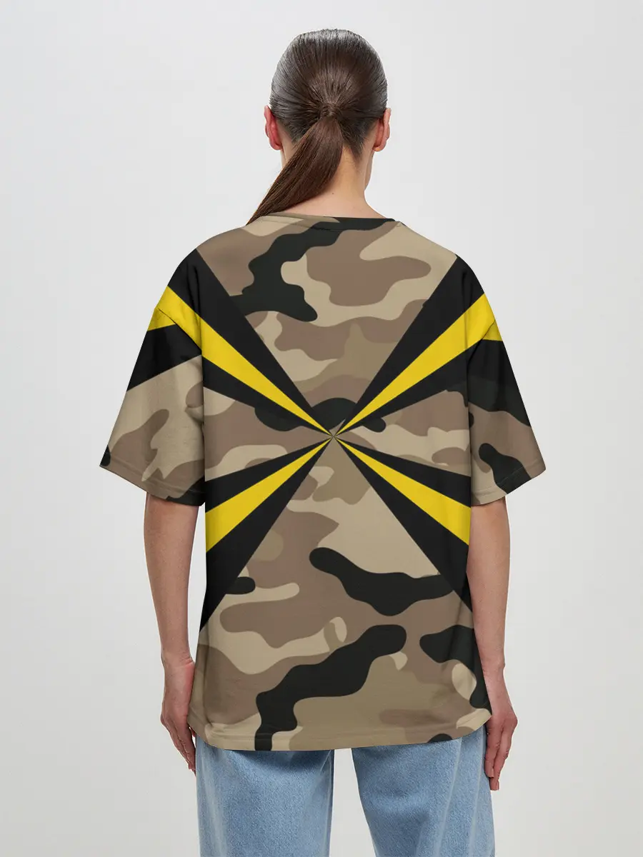 Женская футболка оверсайз / Войска связи