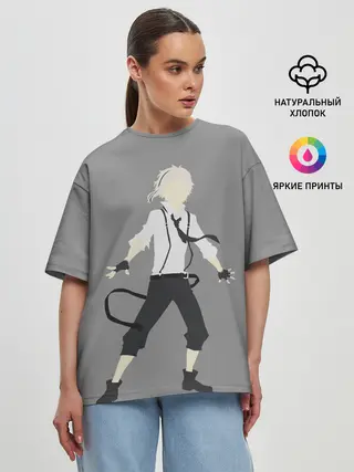 Женская футболка оверсайз / Atsushi Nakajima