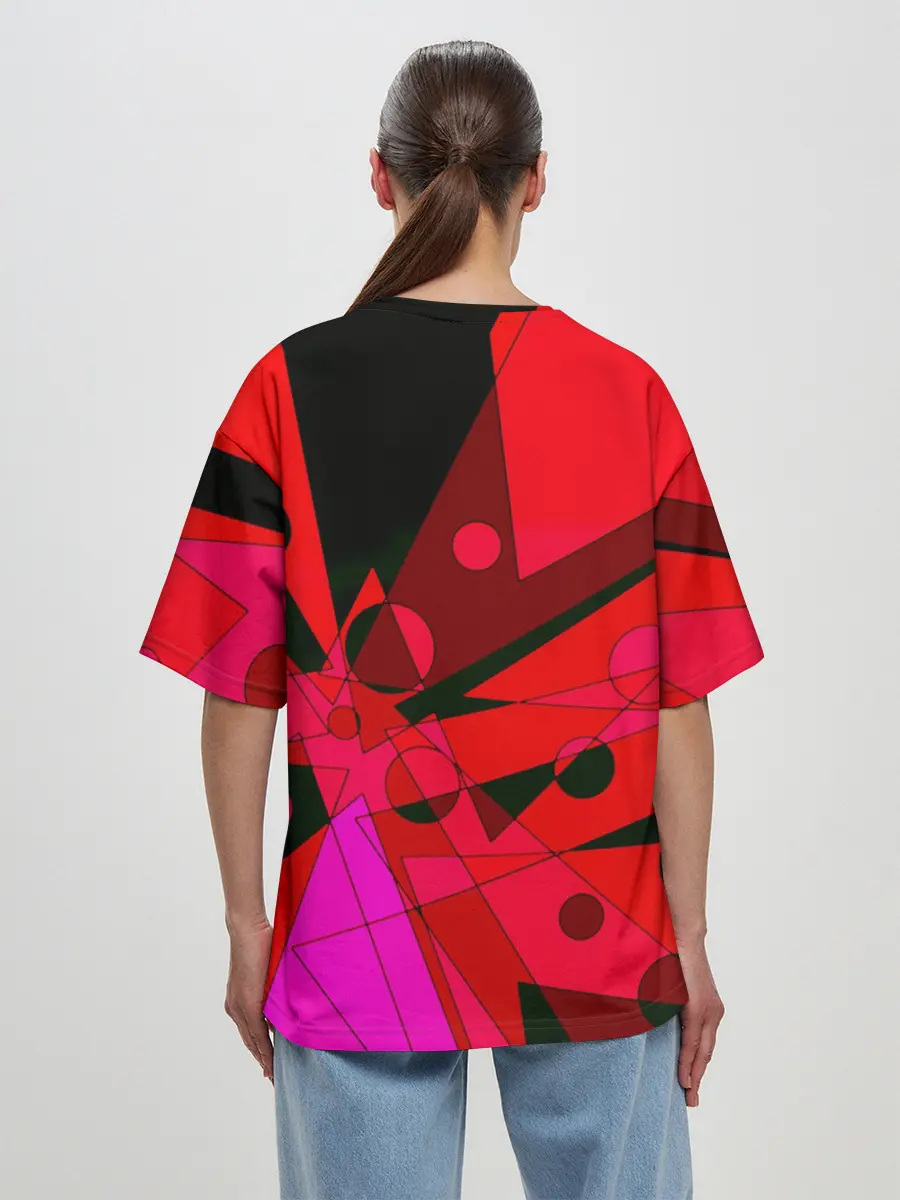 Женская футболка оверсайз / Bungou Stray Dogs text