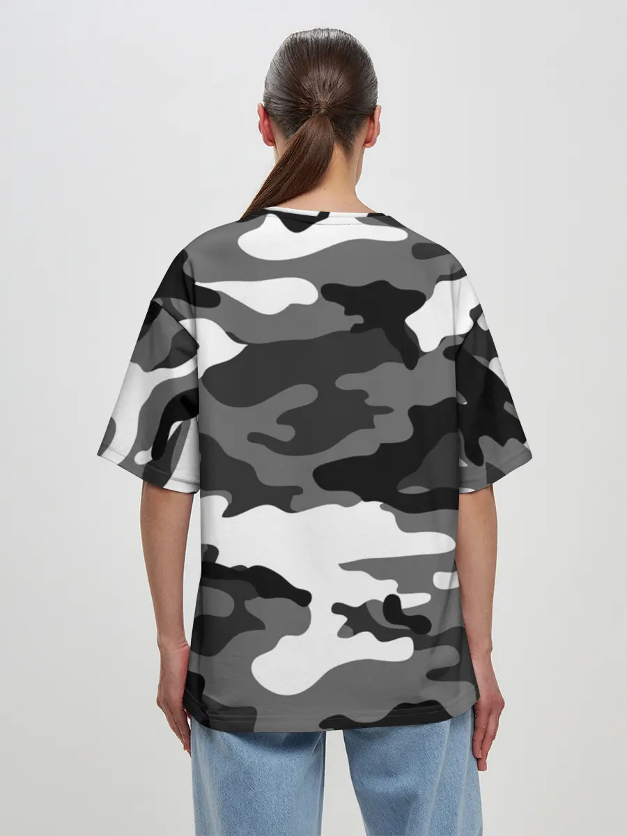 Женская футболка оверсайз / Пограничные Войска