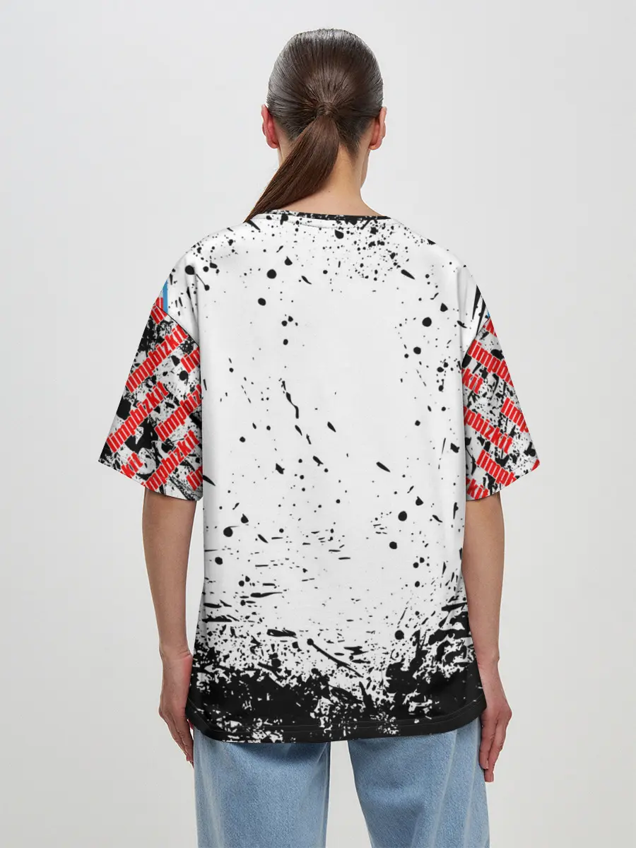 Женская футболка оверсайз / LIMP BIZKIT | ЛИМП БИЗКИТ