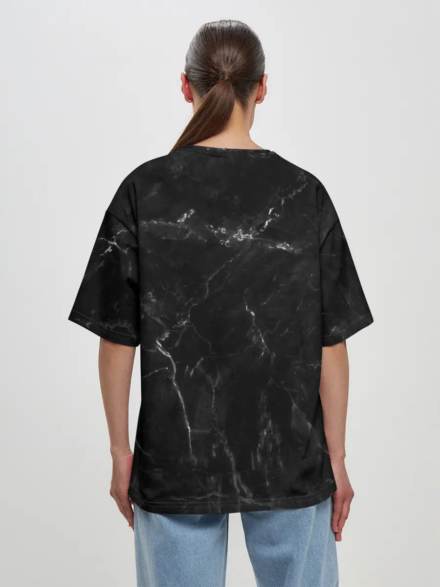 Женская футболка оверсайз / NIRVANA