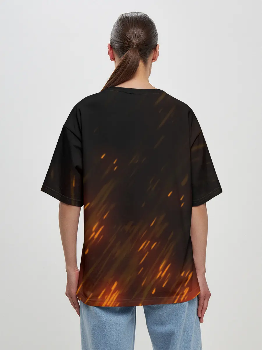 Женская футболка оверсайз / THE ELDER SCROLLS