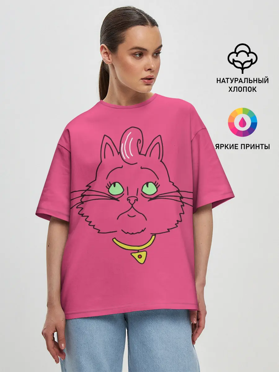 Женская футболка оверсайз / Princess Carolyn