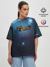 Женская футболка оверсайз / Spaceship