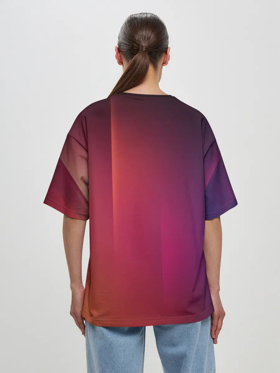 Женская футболка оверсайз / NILETTO LOGO | НИЛЕТТО ЛОГО