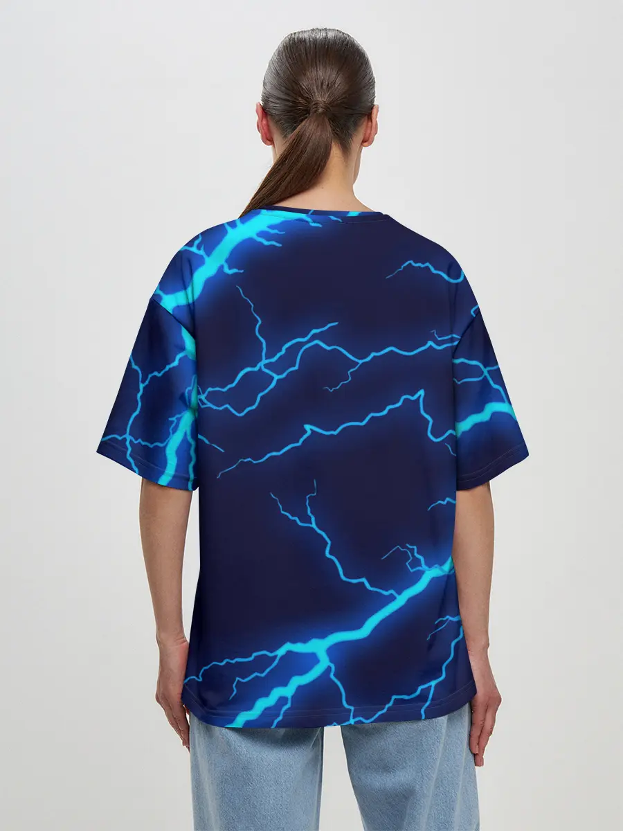 Женская футболка оверсайз / SONIC | СОНИК