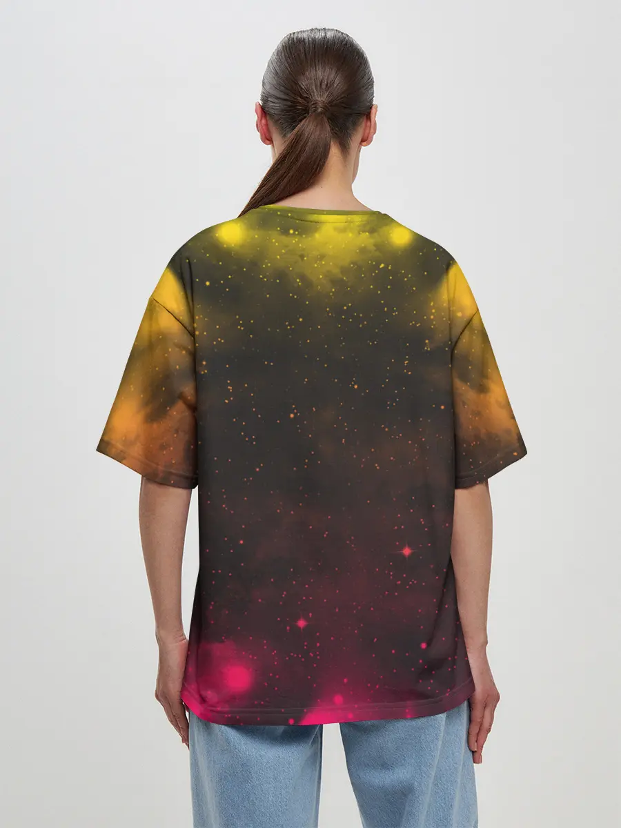 Женская футболка оверсайз / Приключения ДжоДжо