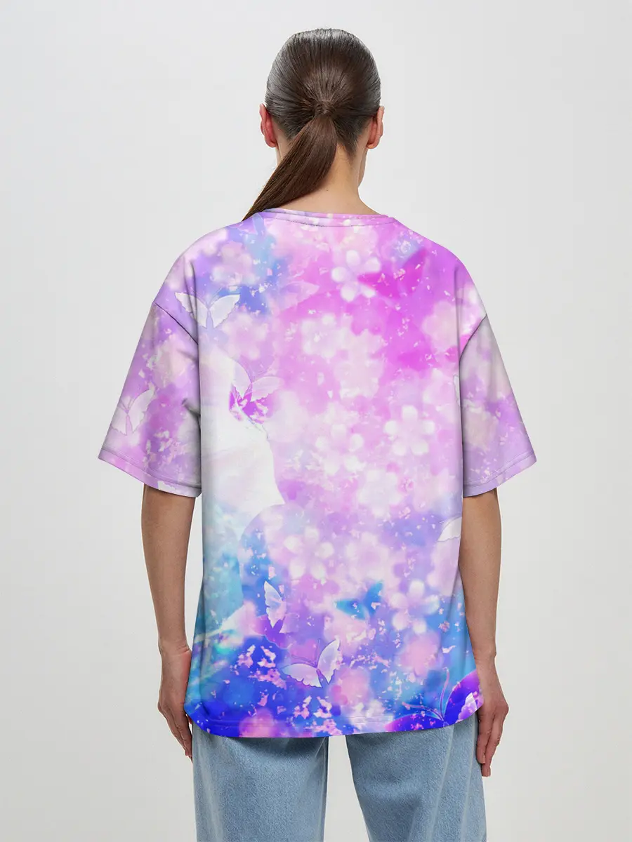 Женская футболка оверсайз / БТС 2020 Season Greeting Ви V