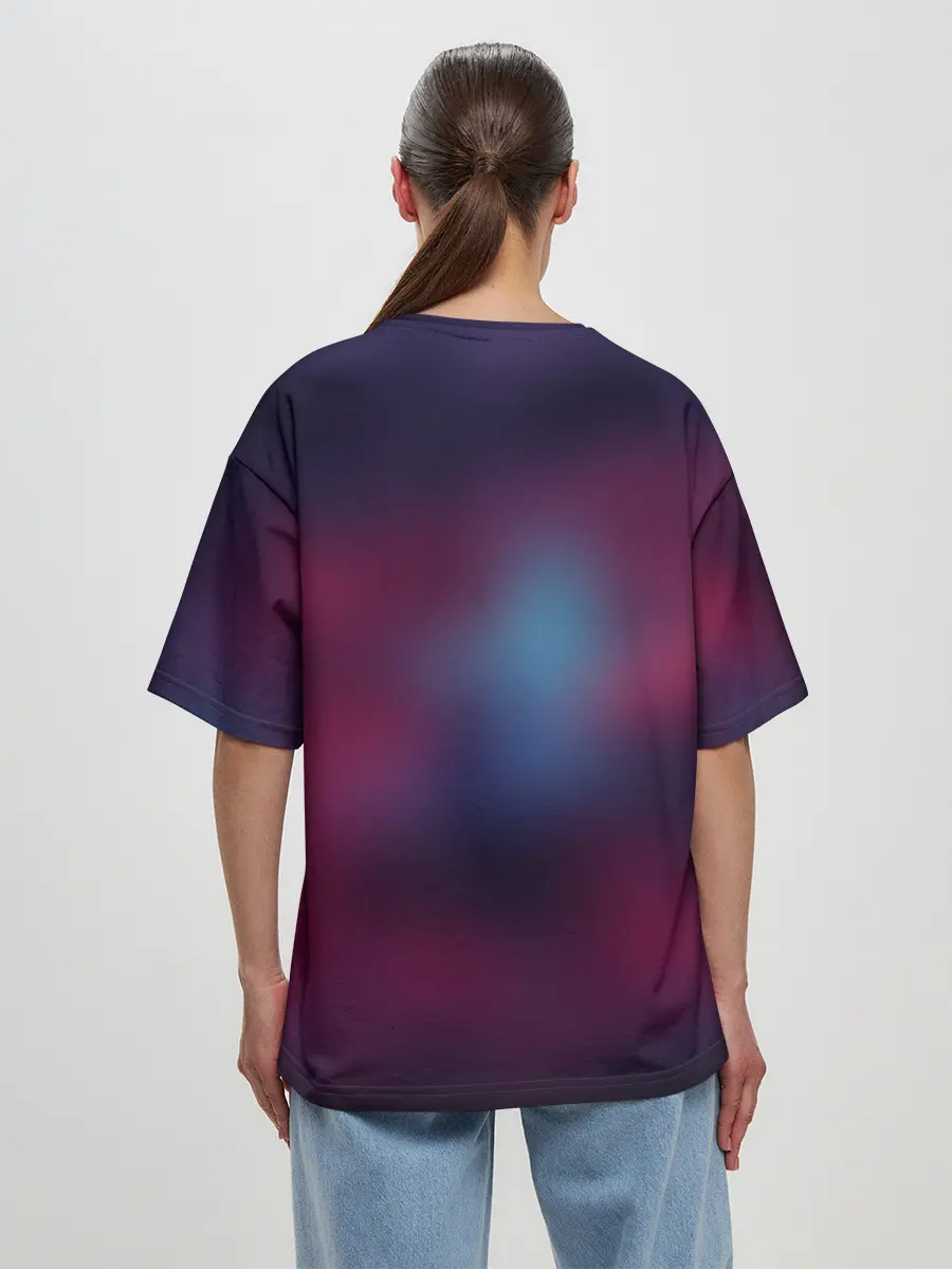 Женская футболка оверсайз / UNDERTALE | АНДЕРТЕЙЛ