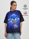 Женская футболка оверсайз / SONIC