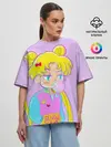 Женская футболка оверсайз / SAILOR MOON