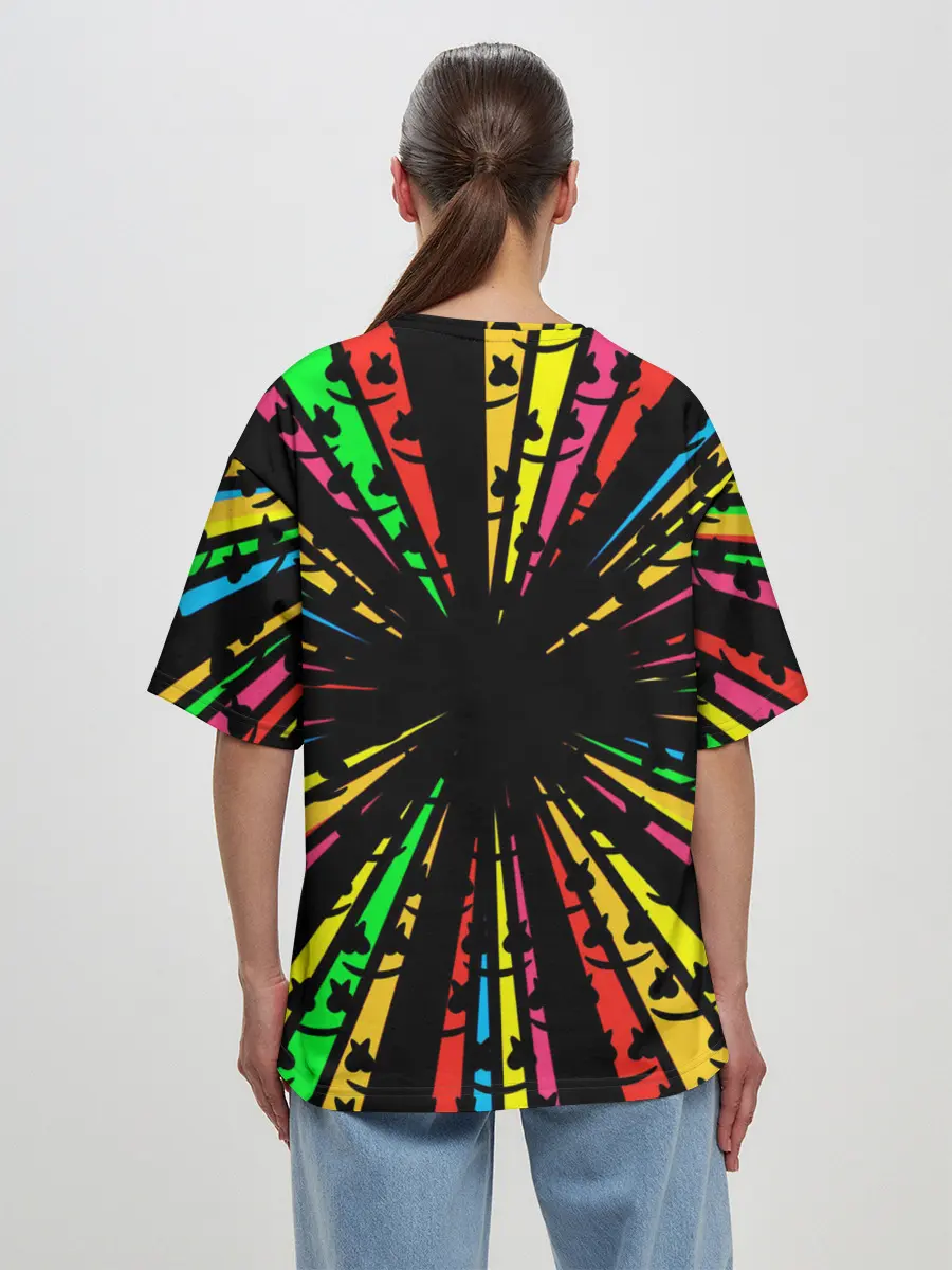 Женская футболка оверсайз / MARSMELLO