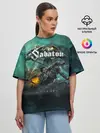 Женская футболка оверсайз / Sabaton