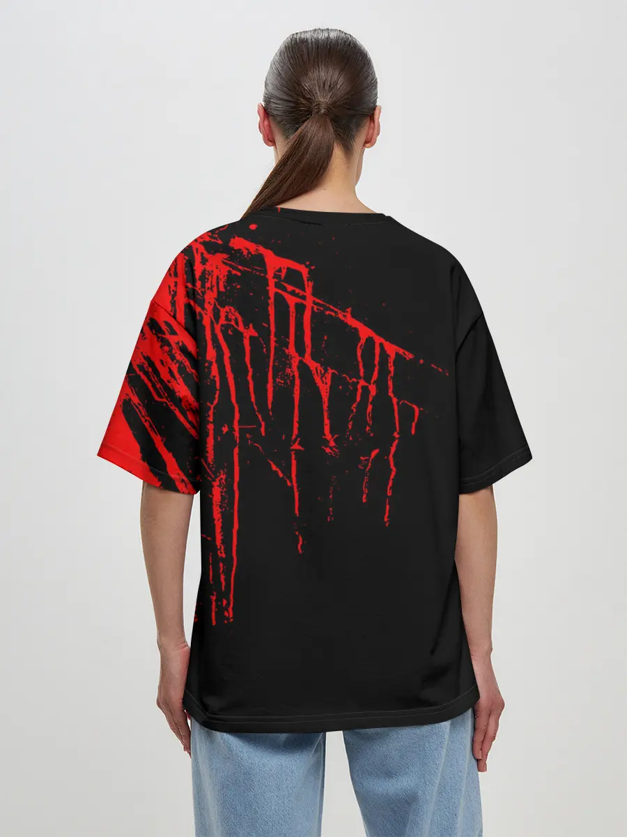 Женская футболка оверсайз / Sabaton