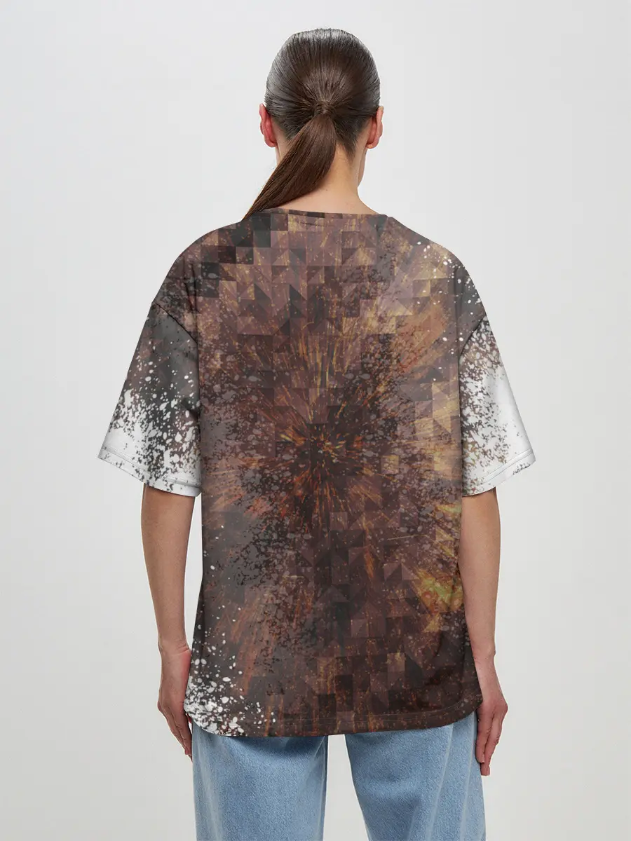 Женская футболка оверсайз / Stigmata | Стигмата