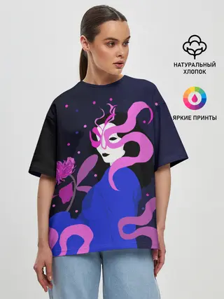 Женская футболка оверсайз / Utopia