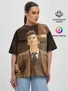 Женская футболка оверсайз / 10 ДОКТОР