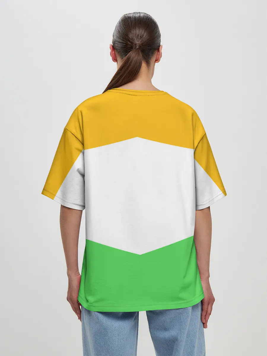 Женская футболка оверсайз / ИНДИЯ | INDIA