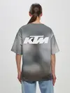 Женская футболка оверсайз / МОТОКРОСС КТМ | MOTOCROSS KTM
