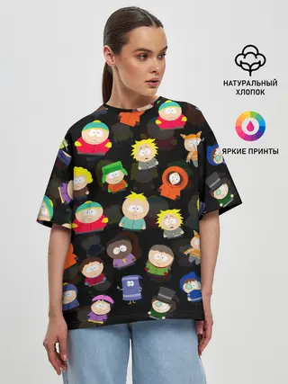 Женская футболка оверсайз / ЮЖНЫЙ ПАРК | SOUTH PARK