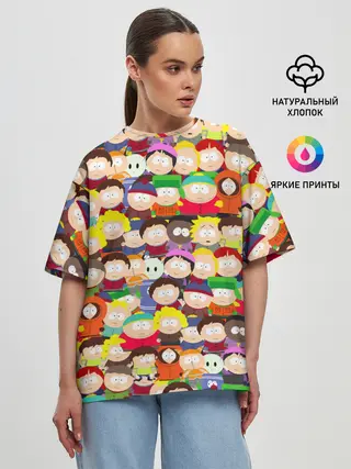 Женская футболка оверсайз / ЮЖНЫЙ ПАРК | SOUTH PARK