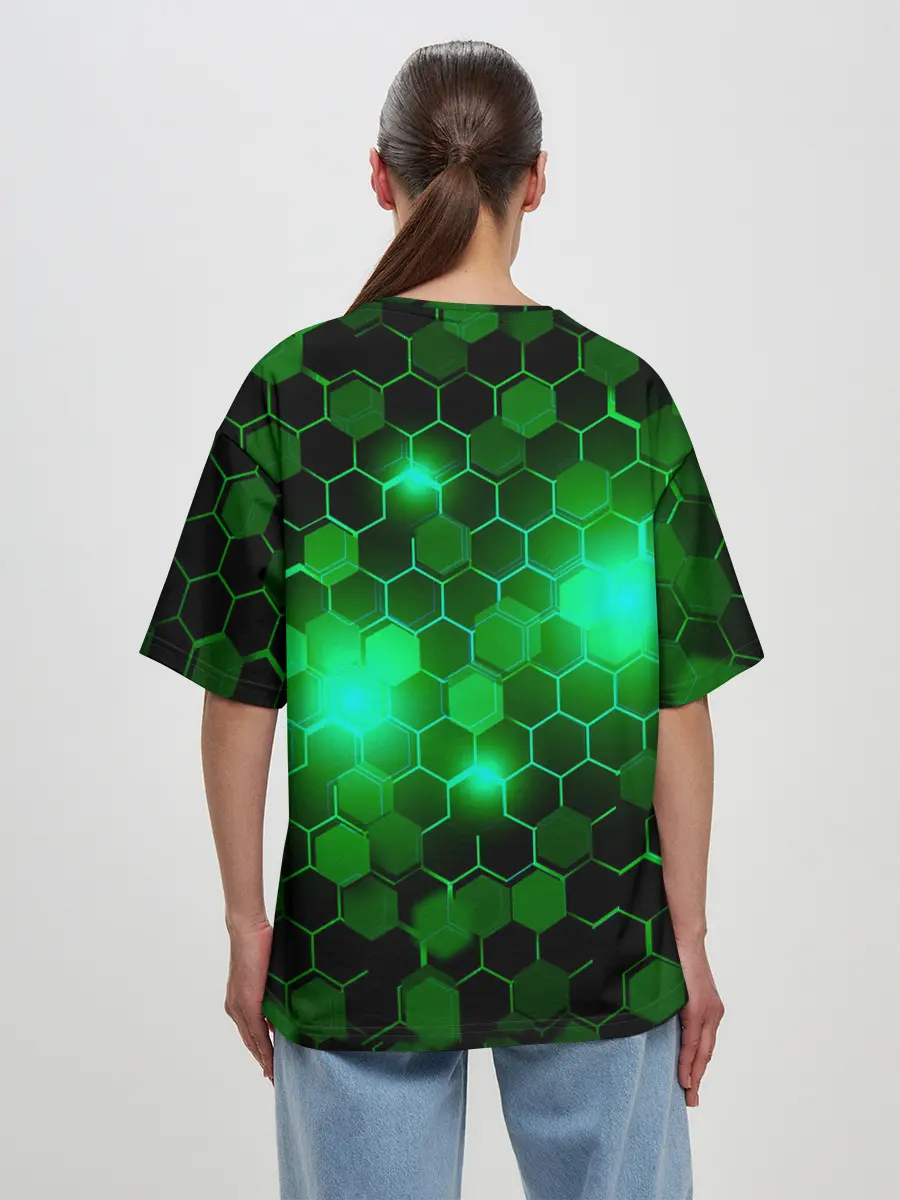 Женская футболка оверсайз / ЧЕРЕПАШКИ - НИНДЗЯ