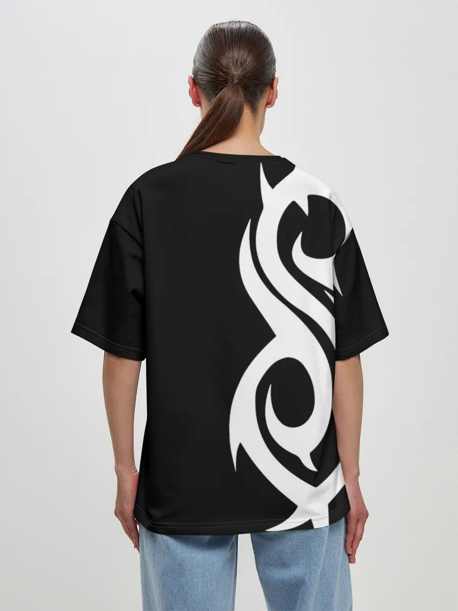 Женская футболка оверсайз / Slipknot