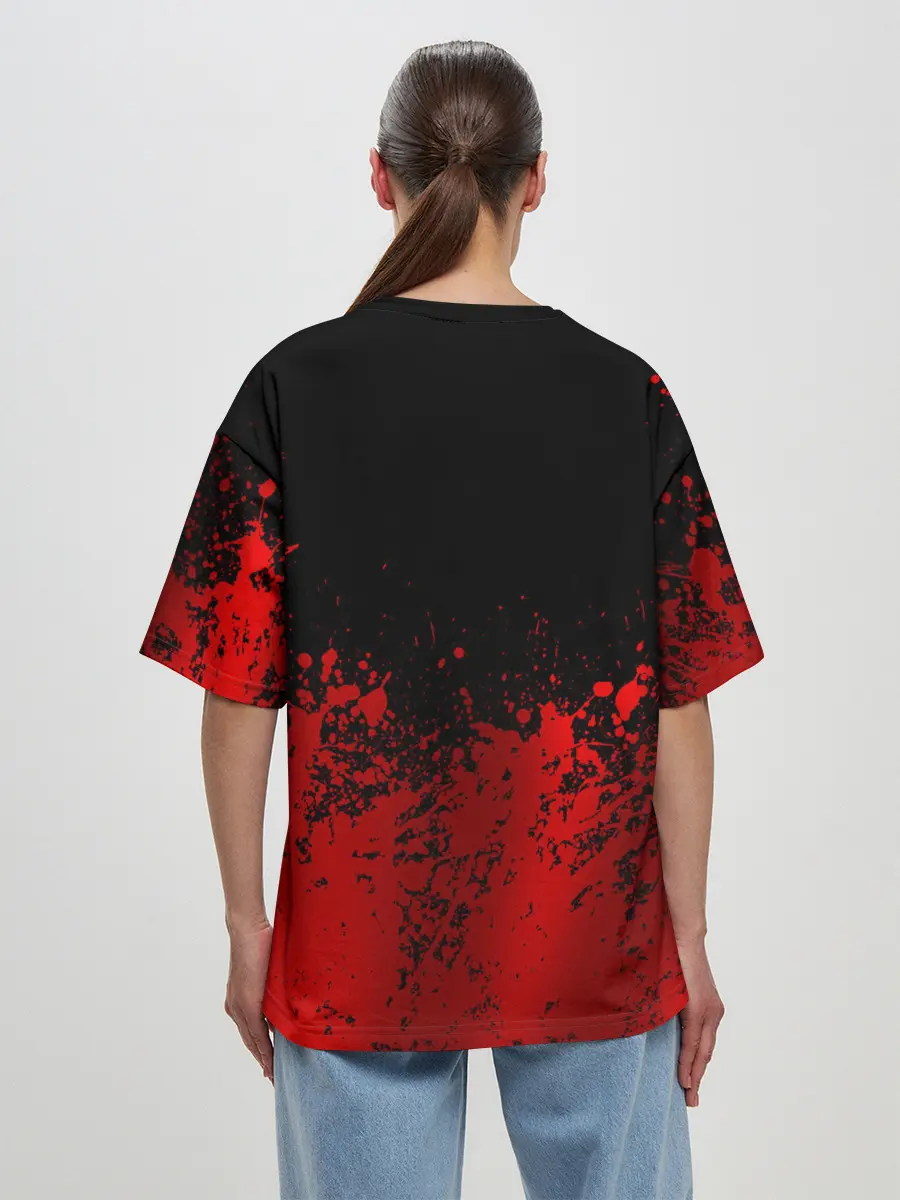 Женская футболка оверсайз / Slipknot