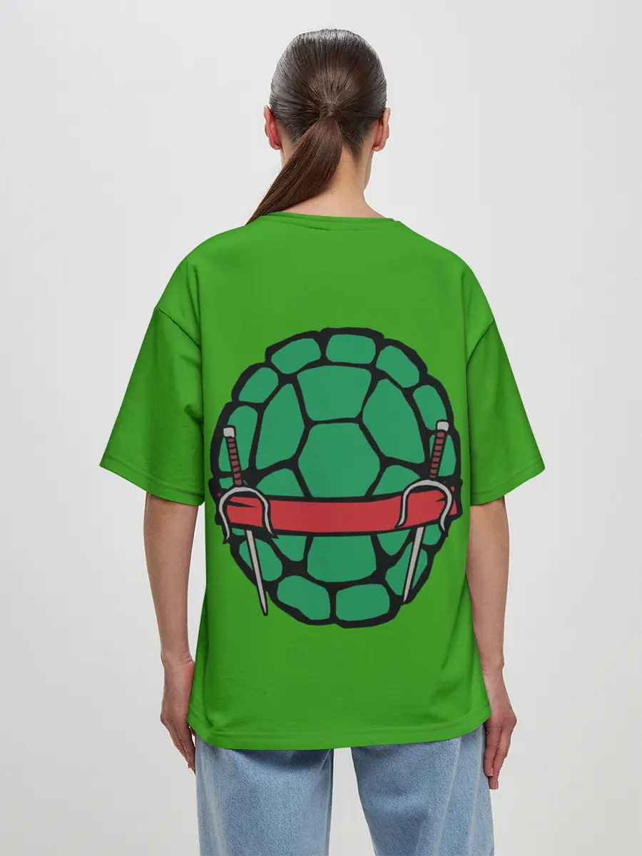Женская футболка оверсайз / Черепашки-ниндзя