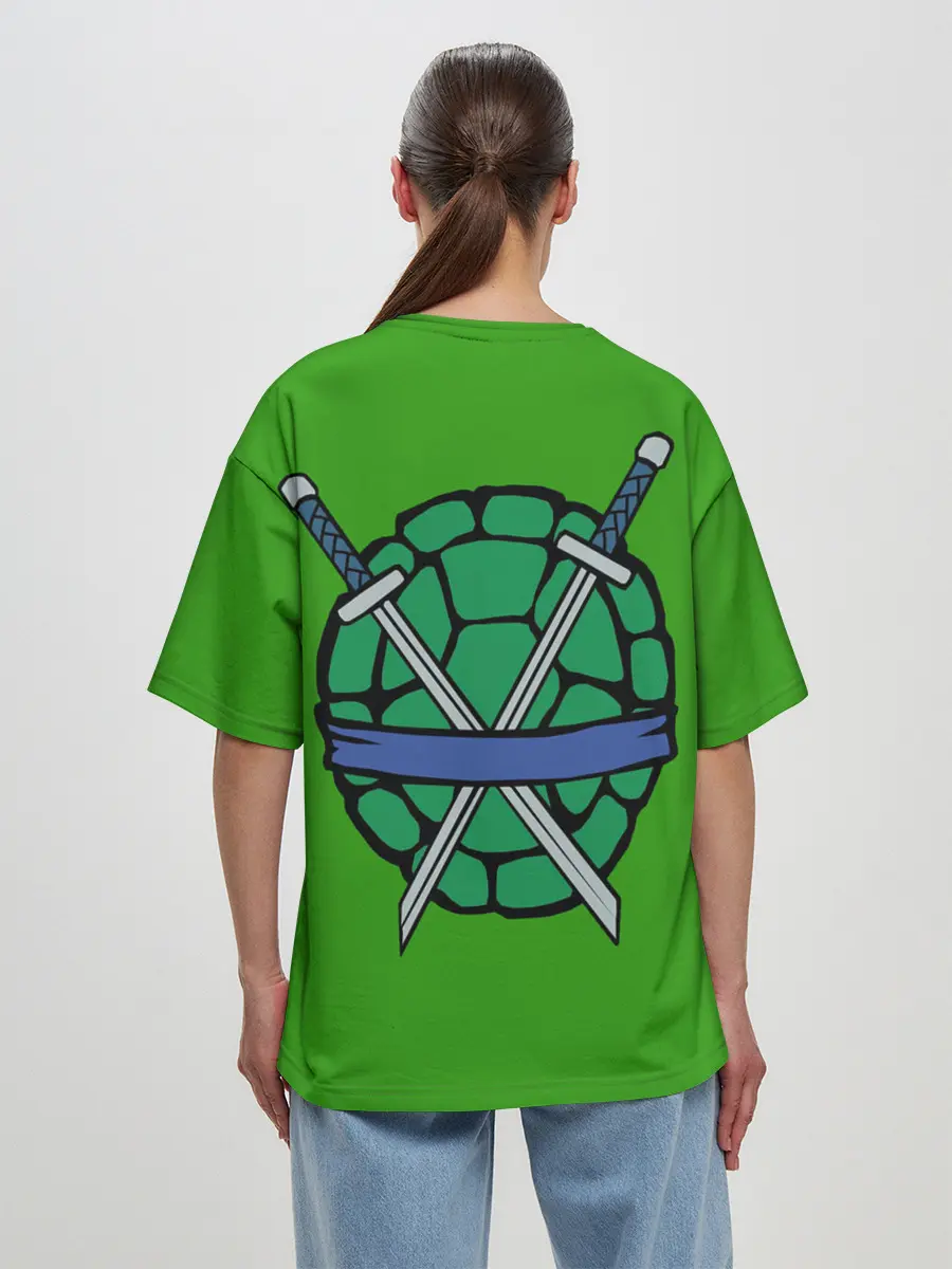 Женская футболка оверсайз / Черепашки-ниндзя