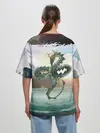 Женская футболка оверсайз / Дракон | Dragon