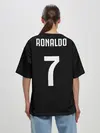 Женская футболка оверсайз / Форма Ronaldo