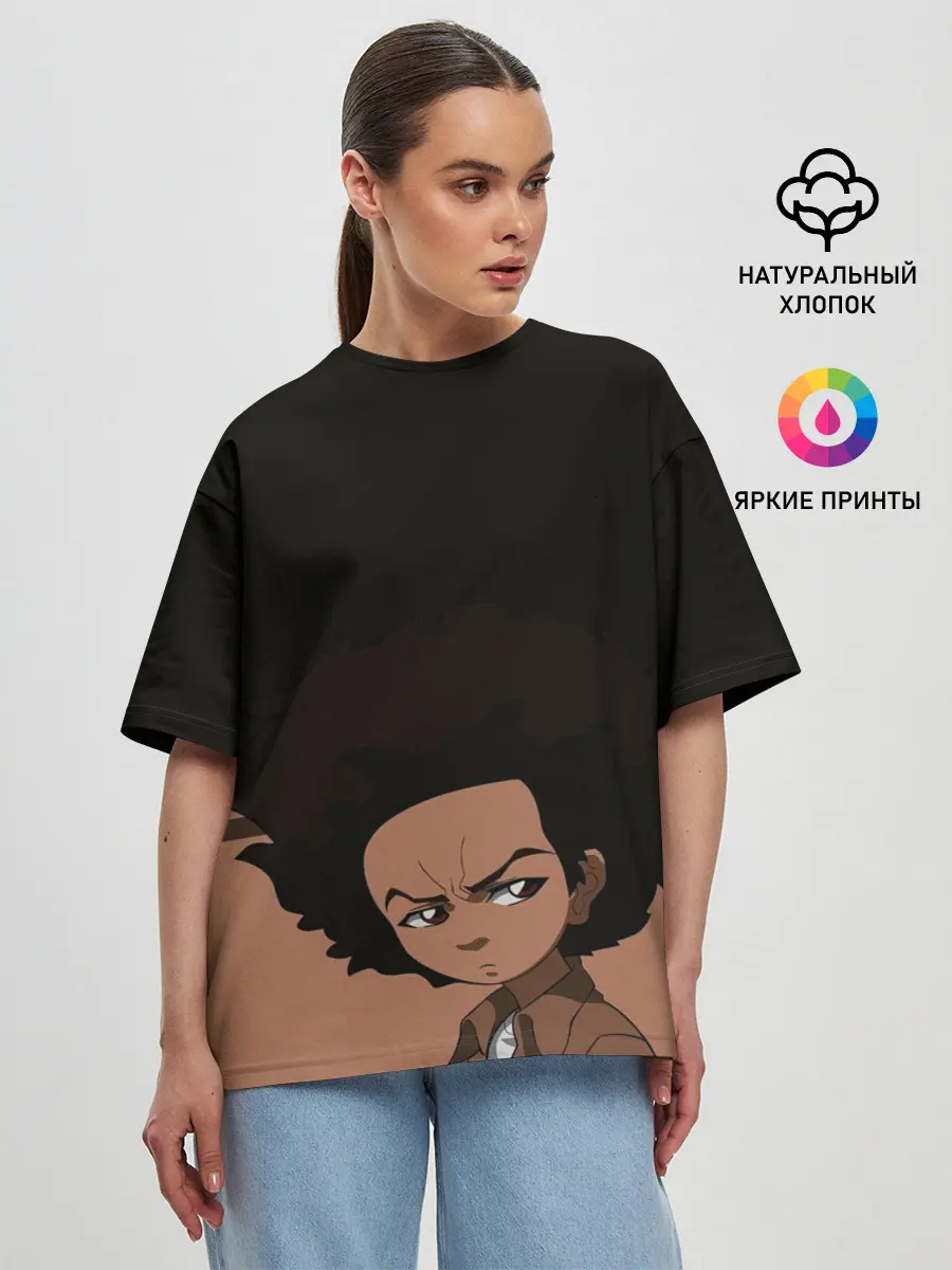 Женская футболка оверсайз / Аниме.