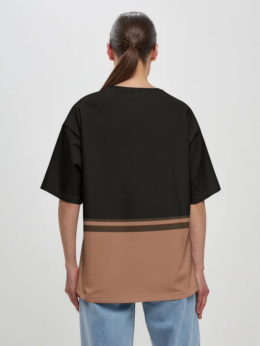 Женская футболка оверсайз / Аниме.