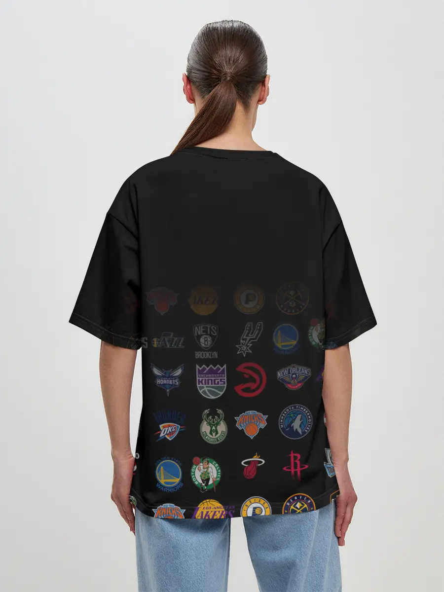 Женская футболка оверсайз / Boston Celtics