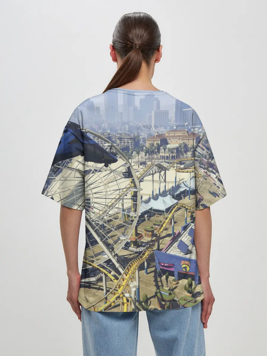 Женская футболка оверсайз / GTA Online