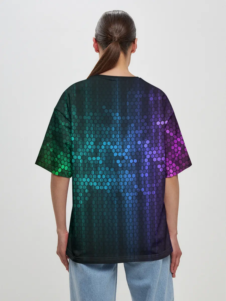 Женская футболка оверсайз / BILLIE EILISH