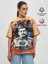 Женская футболка оверсайз / Сталин