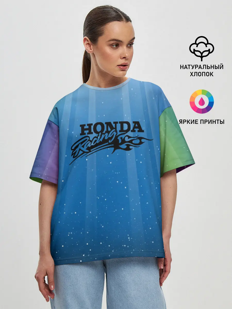 Женская футболка оверсайз / nonda