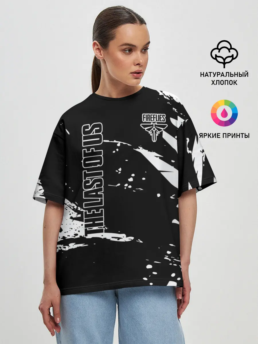 Женская футболка оверсайз / The Last of Us 2