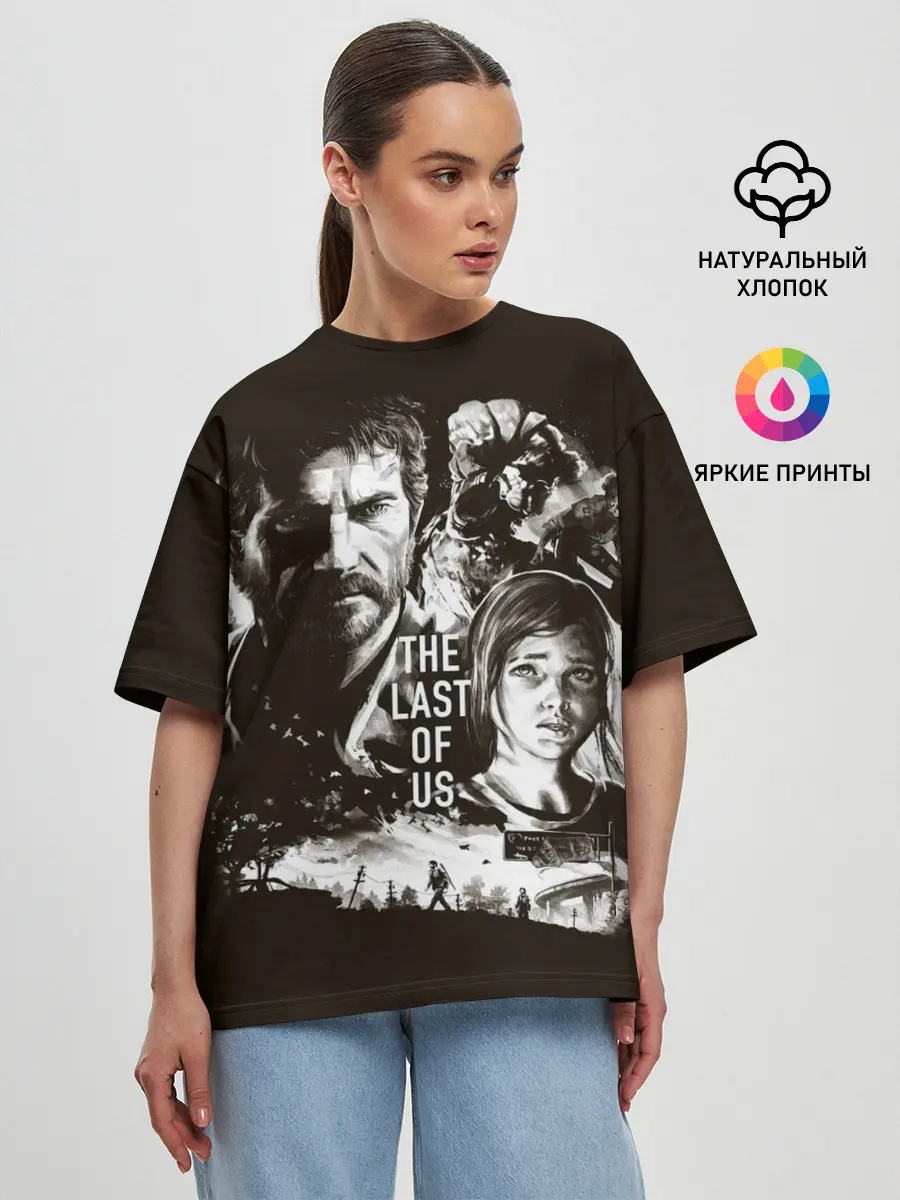Женская футболка оверсайз / THE LAST OF US