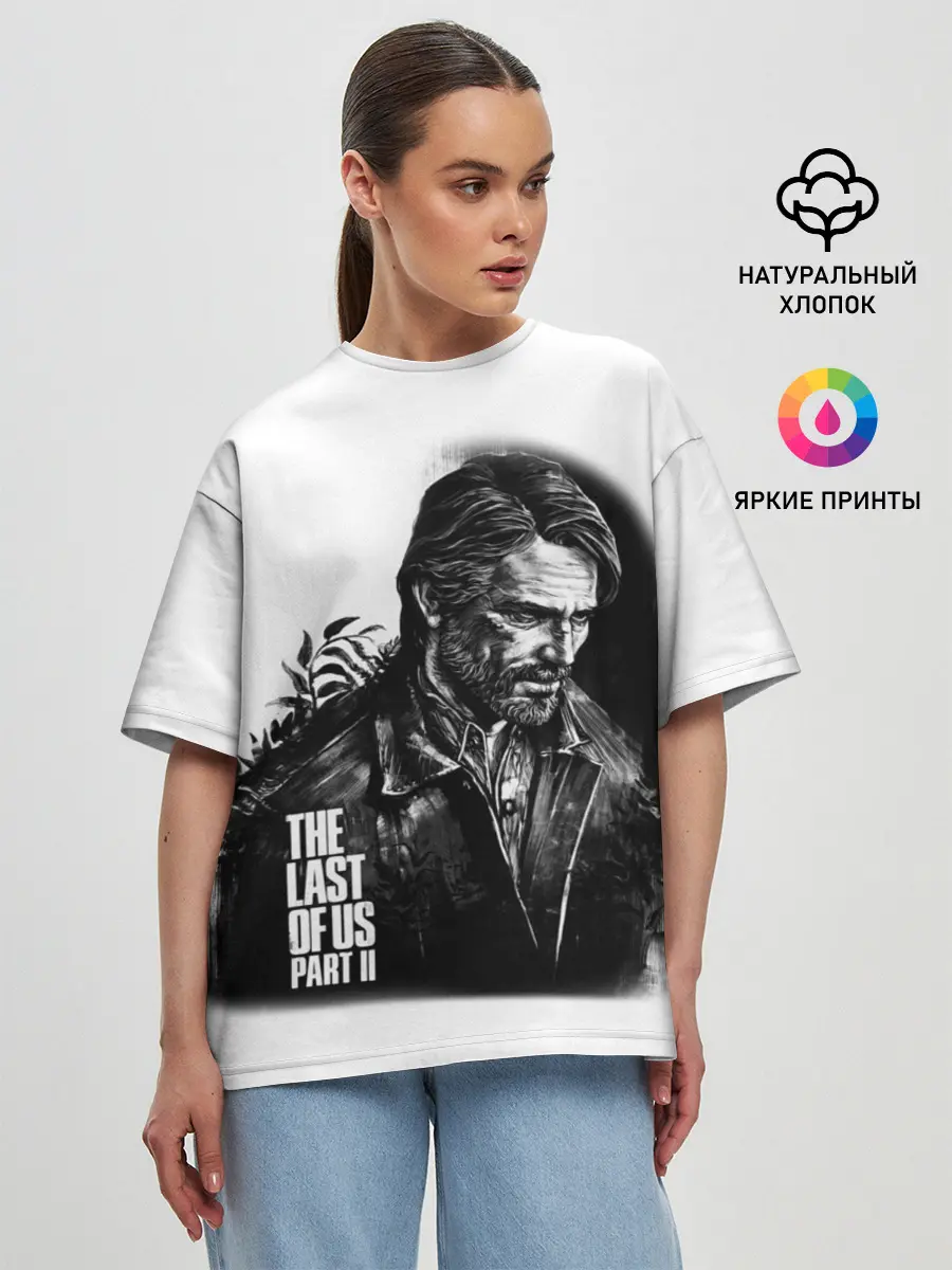 Женская футболка оверсайз / THE LAST OF US