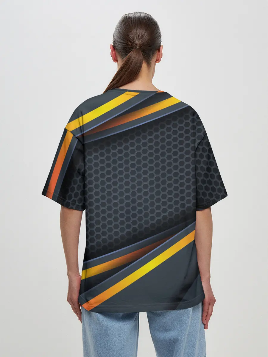 Женская футболка оверсайз / Cyberpunk 2077