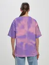 Женская футболка оверсайз / Фиолетовый ТАЙ ДАЙ