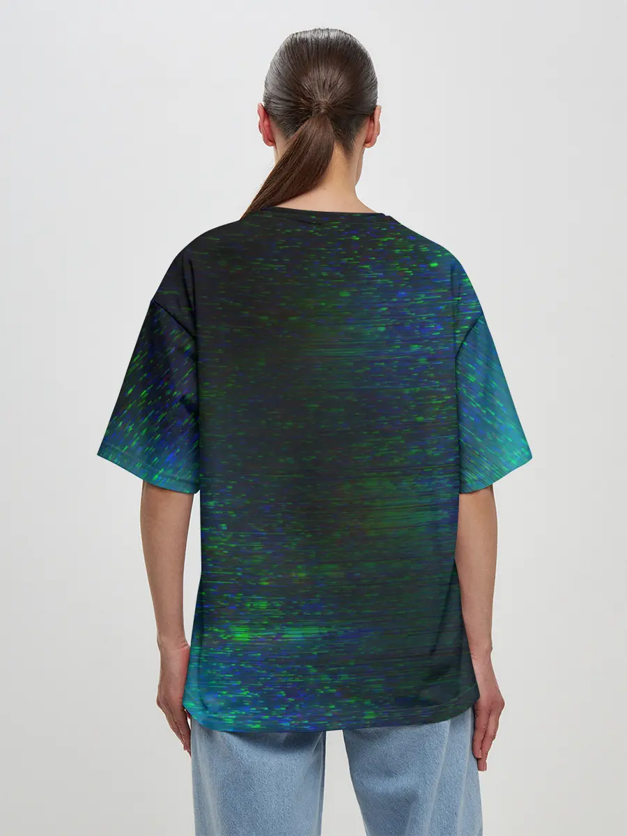 Женская футболка оверсайз / MINECRAFT / МАЙНКРАФТ