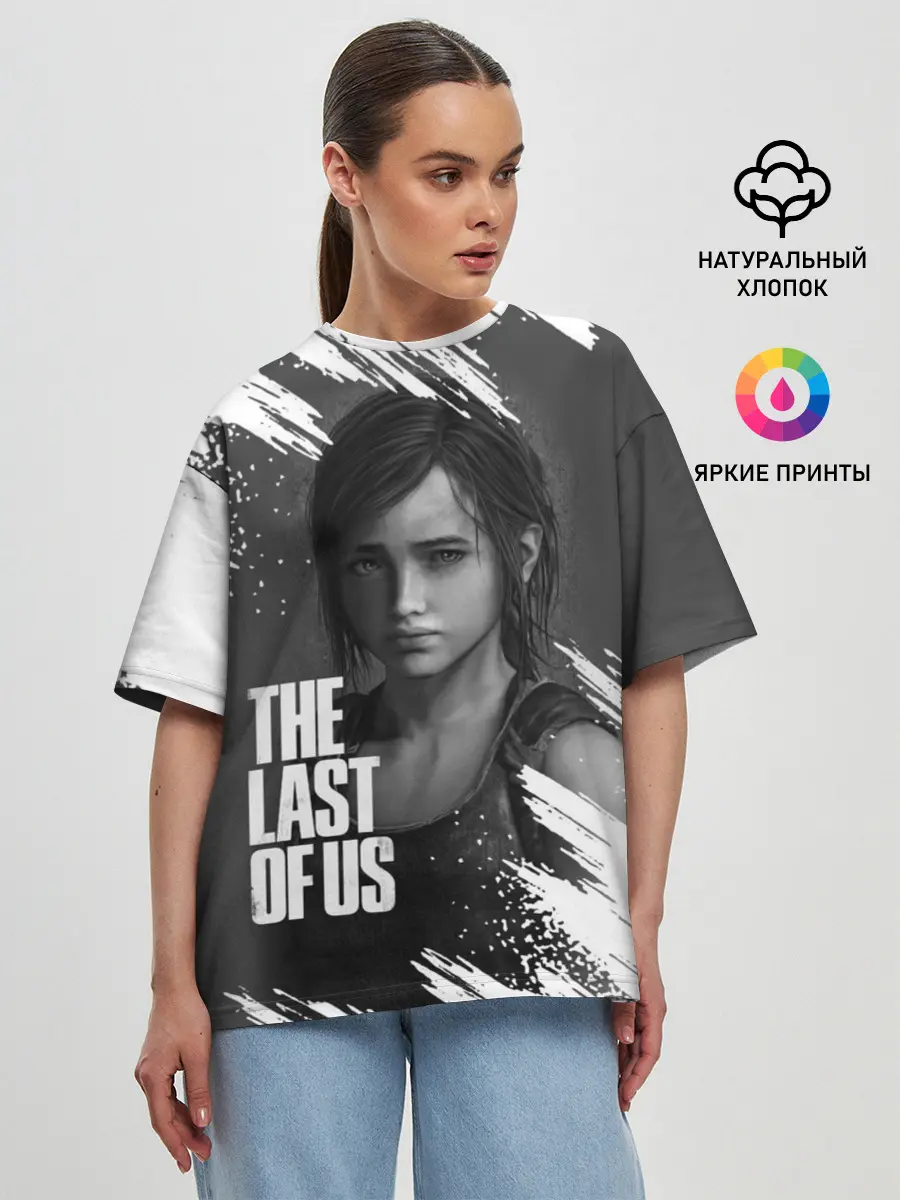 Женская футболка оверсайз / THE LAST OF US
