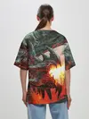 Женская футболка оверсайз / Дракон | Dragon
